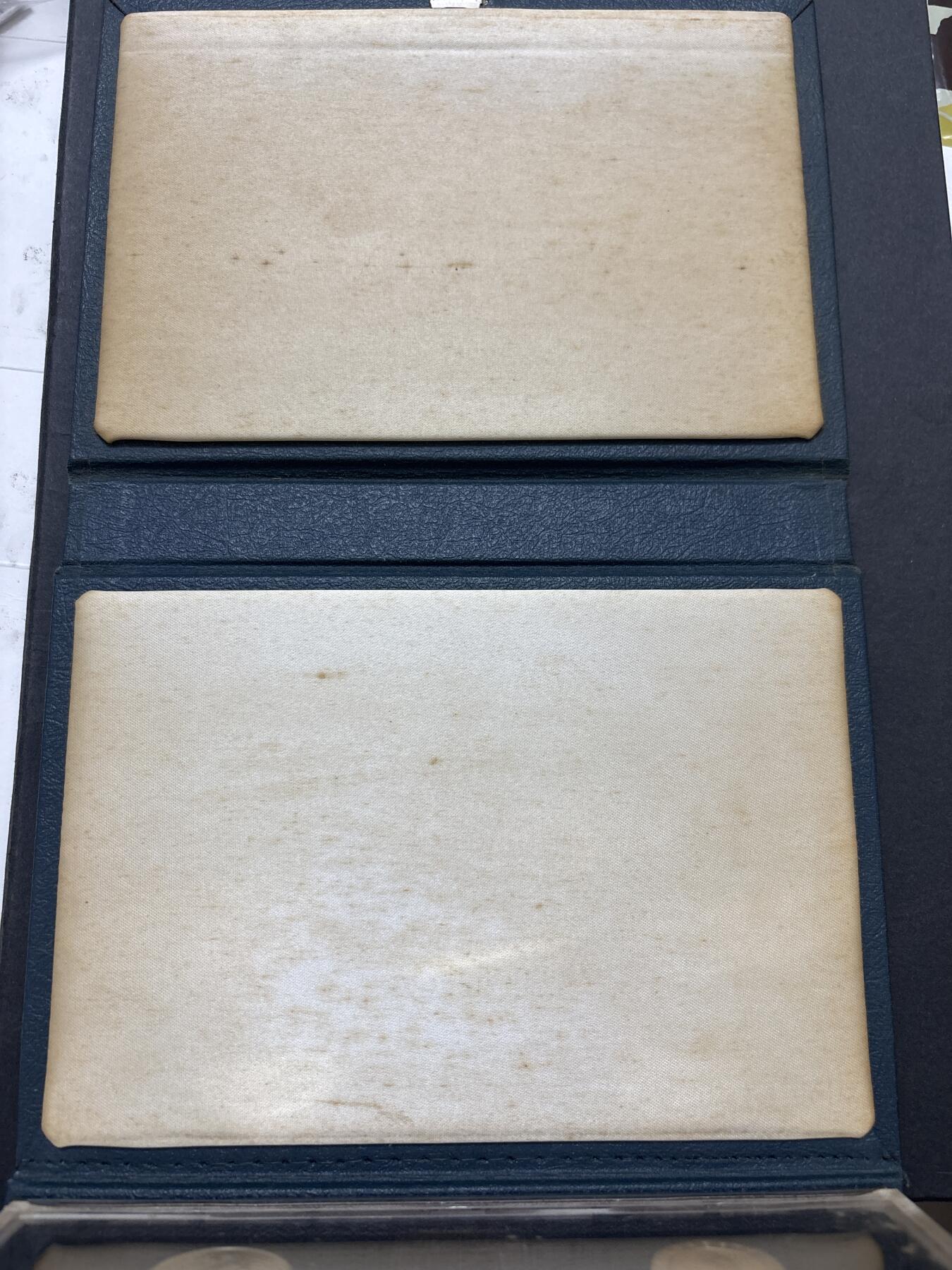 文馨钱币收藏 迎新纳福2026新年第一场（第 287 场）金银老铜币拍卖 原封原盒全新  1987 年英国 1便士--1  磅精制币带铜章一套