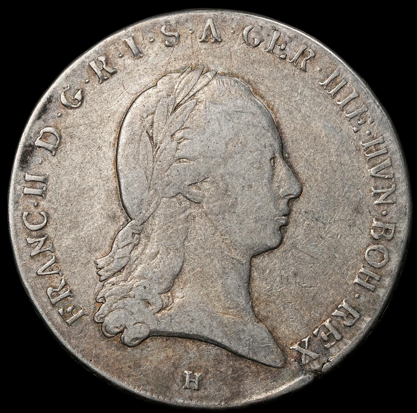 修遠堂世界钱币第一百期 1794年神罗-奥属尼德兰1泰勒大银币 29.24g，含银87.3%