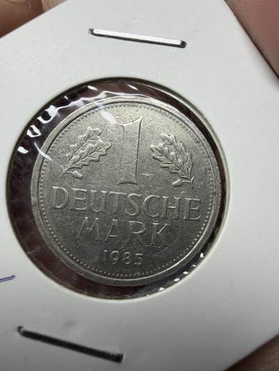 2025年集古藏今外币拍卖第十一期-第7场—（总第297拍），可以寄存60天，满160元包邮。 - 1985年德国1马克