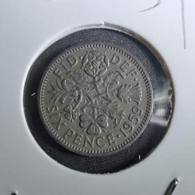 沼泽如烟--第950场 - 英国1959年6便士