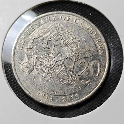 KK钱币收藏小铺  第383期  2月预留时间 周末发货 -  2013澳大利亚20分纪念币