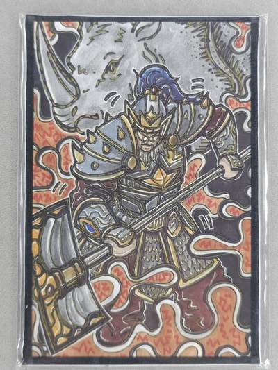 龙虎卡牌-七零场，2026首场，全场包邮！！（无佣金，周六结拍，欢迎送拍） - A6色纸 waiwai - 三国人物