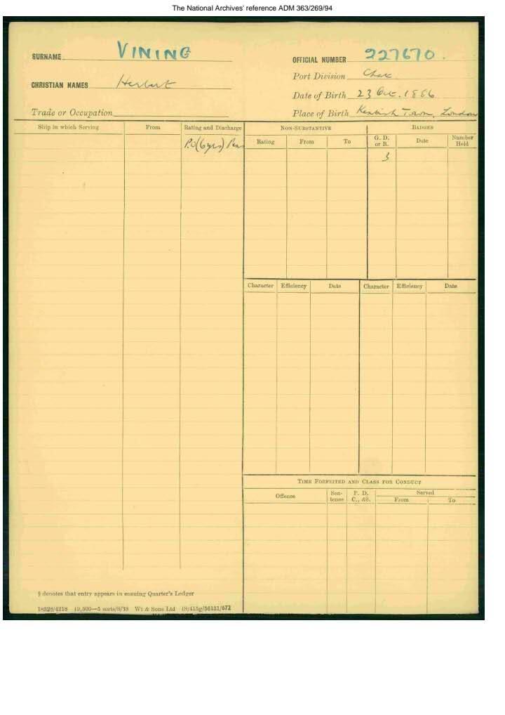 小驴勋章奖章收藏1月2日周五晚六点拍卖（珍爱和平，收藏战争，铭记历史，勿忘国耻，忠党爱国。有偿代拍，送拍规则在简介最后，参拍须阅读规则后再参拍，关系到运费包装发货时效真假辨别等关键信息，拍卖时不再发原图，看大图店主微信码在拍卖店铺介绍里） 乔治五世版英国皇家海军长期服役奖章，银质，打有获得者信息边铭带档案
