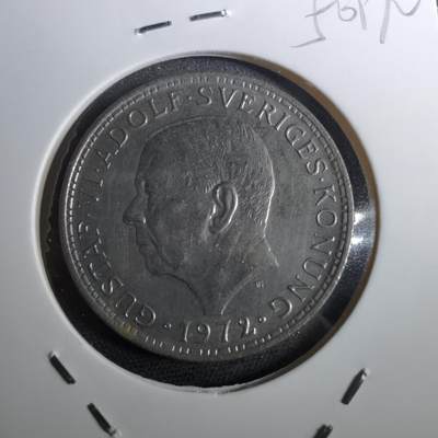 沼泽如烟--第950场 - 瑞典1972年5克朗