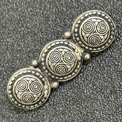 西秦中古拍卖第七十二期 - 法属北非风格银胸针 重3.6克