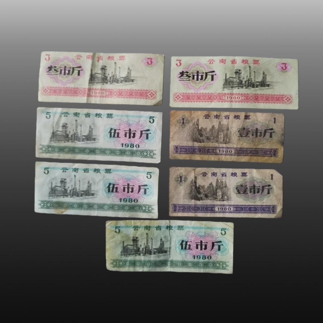 程曦曙光-安欣 粮票28张