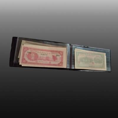 程曦曙光-安欣 - 中华民国纸币收藏册上中下三册 一整套