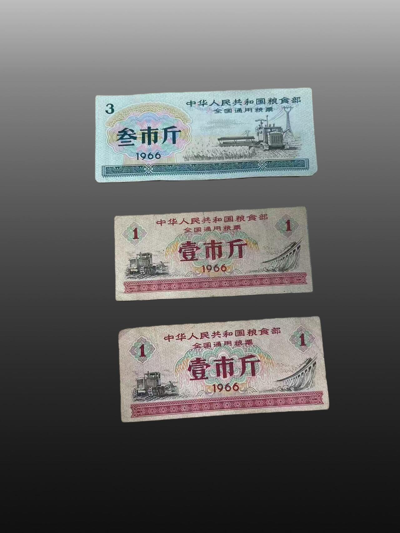 程曦曙光-安欣 61张地方粮票，3张全国粮票