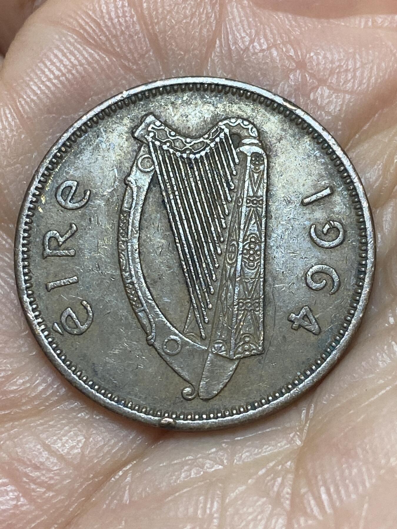 2026年第三场(总第一百七十二场）外国好品散币场(免佣金) 爱尔兰🇮🇪1964年1/2便士(共和国时期第一套)