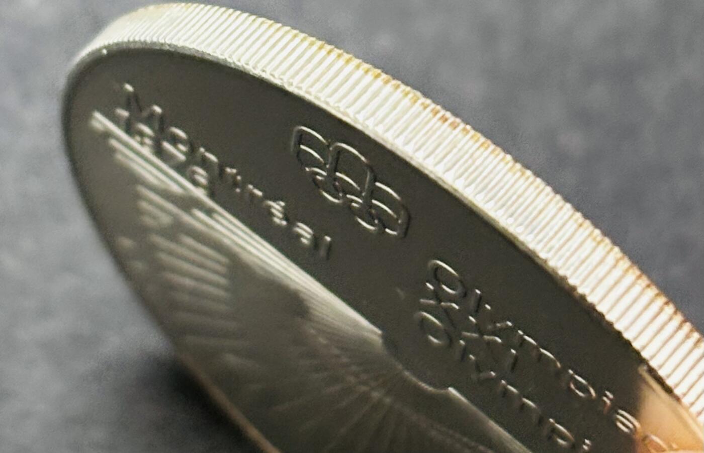 文馨钱币收藏 迎新纳福2026新年第一场（第 287 场）金银老铜币拍卖 原光品相 1976 年加拿大蒙特利尔第 21 届夏季奥林匹克运动会击剑系列 5 元纪念大银币 24.3 克 925 高银，品相可评级