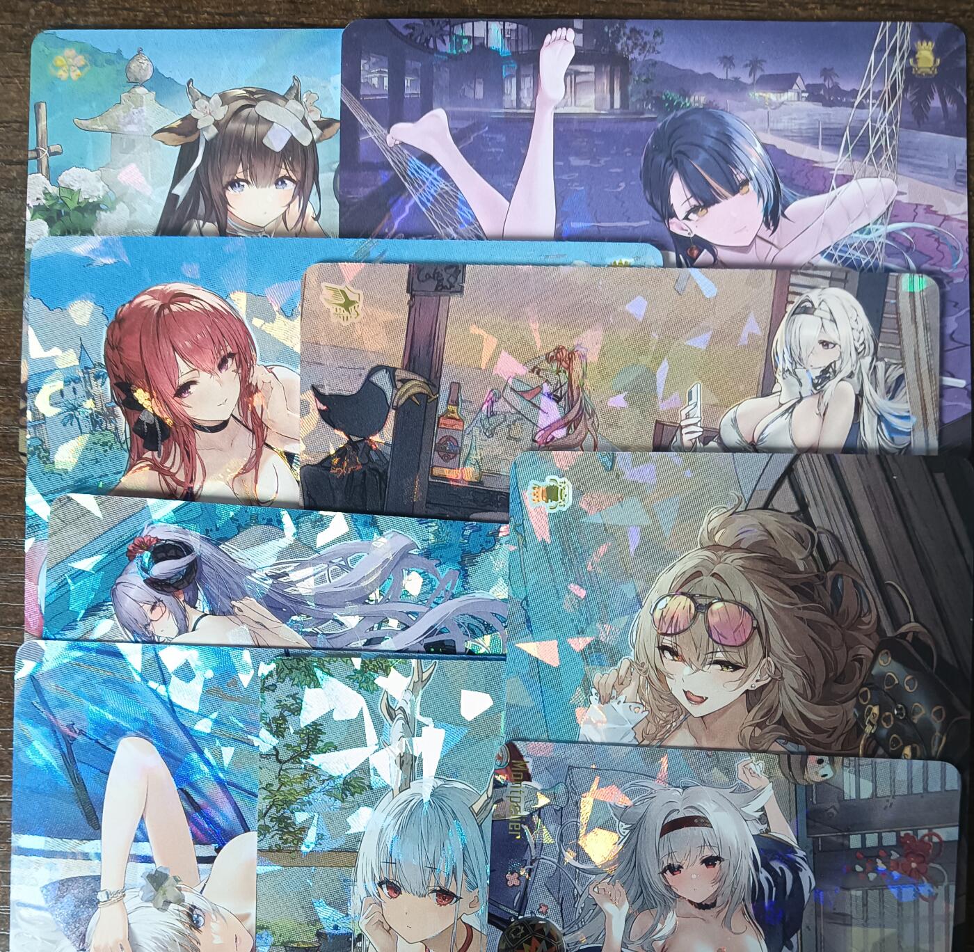 花开卡拍第61期（3月7号周六截拍，品控勿拍!!!拍品不寄存，运费5元（新疆需补运费差价或顺丰到付），自制卡难免瑕疵，可能存在轻微撞角爆边等出厂瑕疵，品控介意勿拍！）