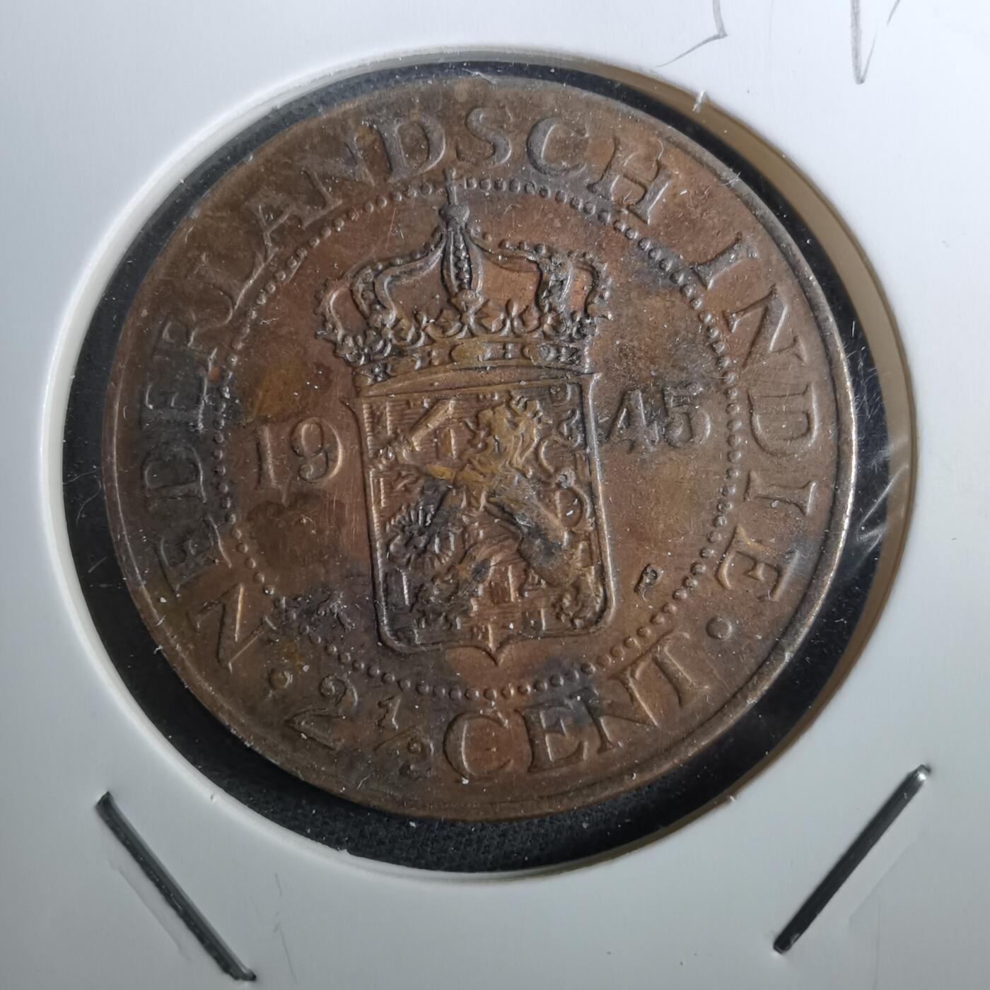 沼泽如烟--第950场 荷属东印度1945年2.5分