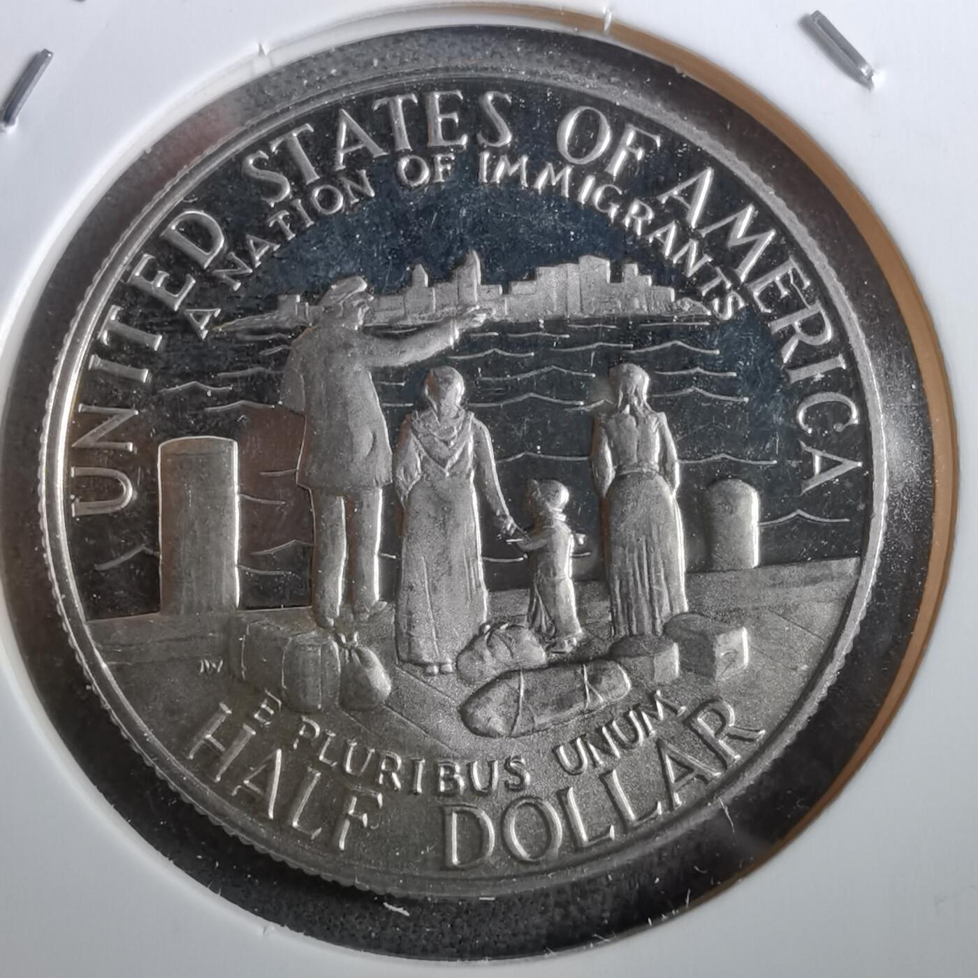 沼泽如烟--第950场 美国1986年半美元精制币纪念币