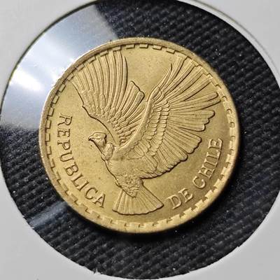 KK钱币收藏小铺  第383期  2月预留时间 周末发货 -  1970智利2分铜币 好品