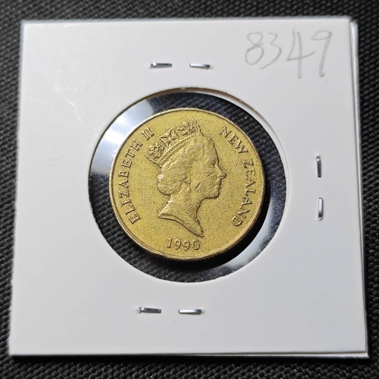 KK钱币收藏小铺  第383期  2月预留时间 周末发货  新西兰1元