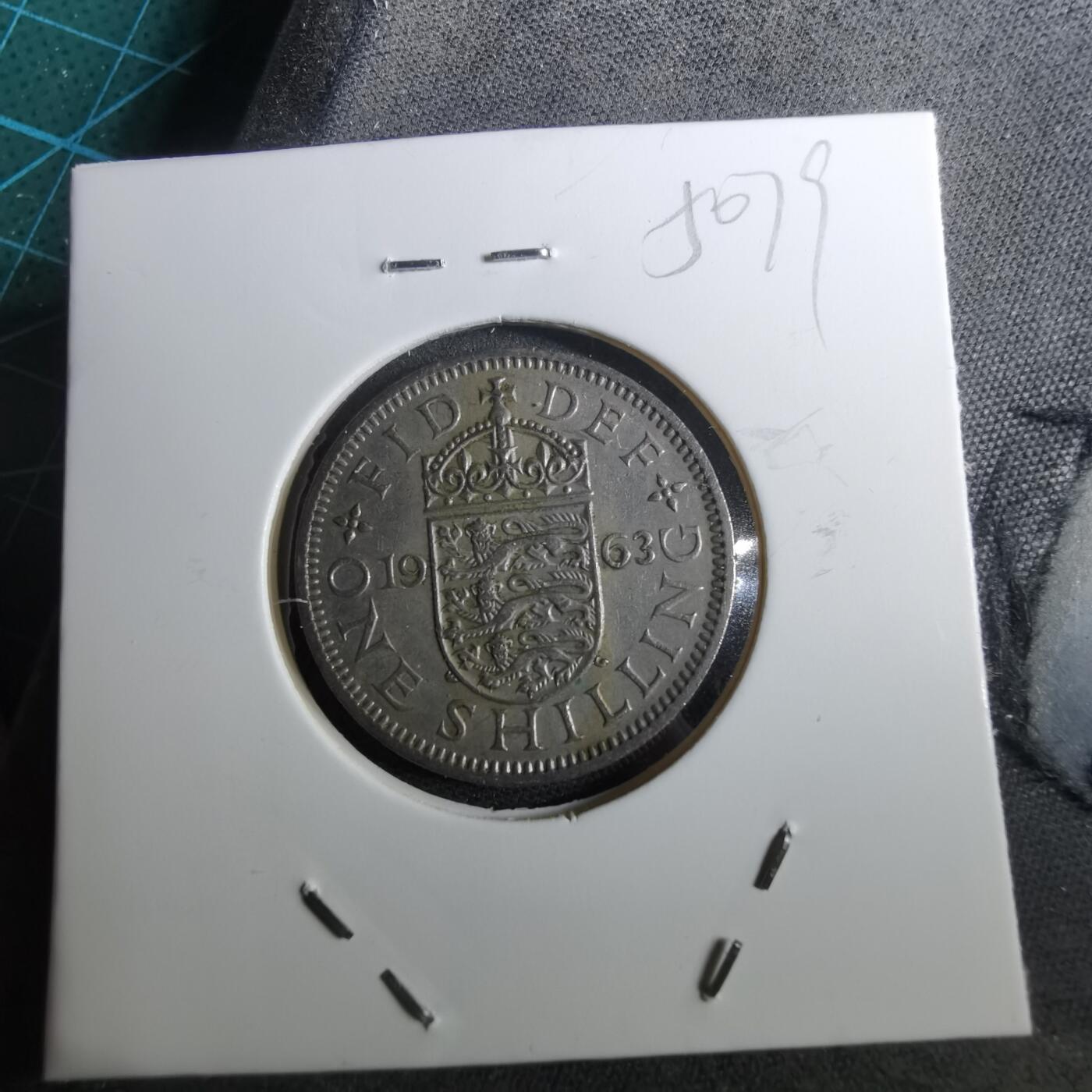 沼泽如烟--第950场 英国1963年1先令