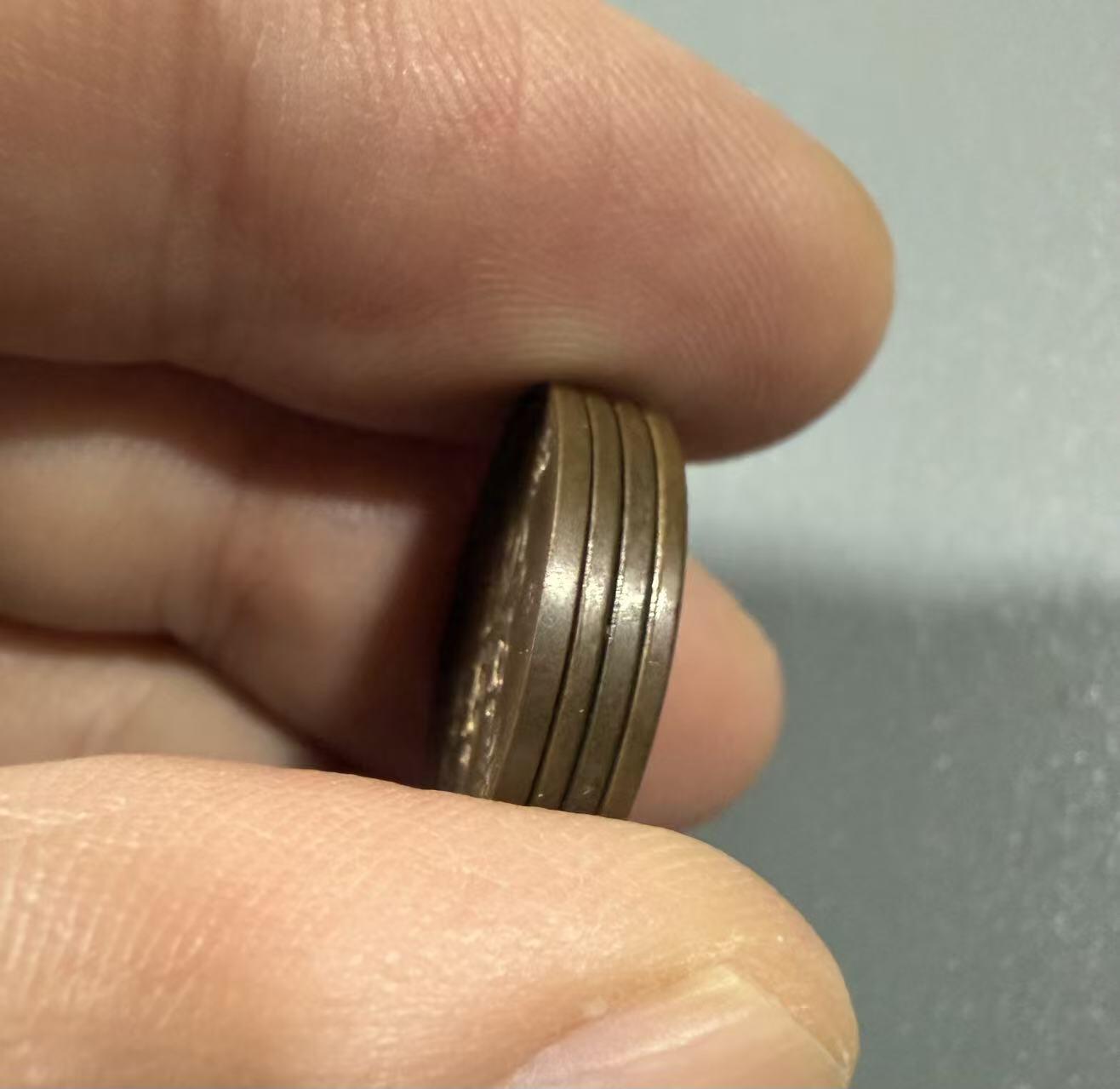 七河·世界币章小拍（总第32期） 未流通.大正五厘4枚