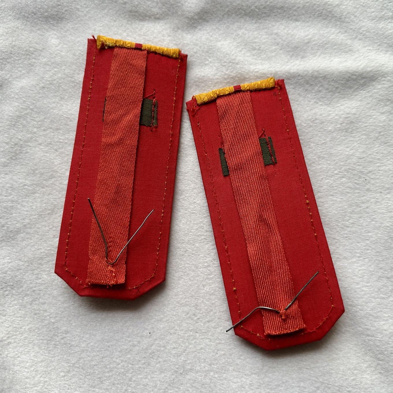 【第肆場】近代勋奖章徽章服饰杂项专场 朝鲜人民军肩章