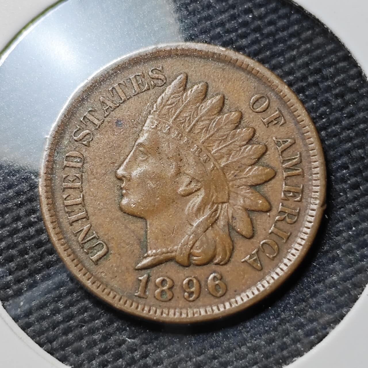 KK钱币收藏小铺  第383期  2月预留时间 周末发货  1896美国1分