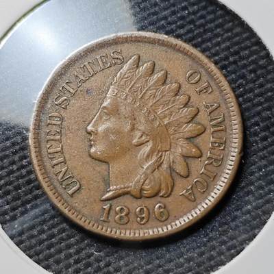 KK钱币收藏小铺  第383期  2月预留时间 周末发货 -  1896美国1分