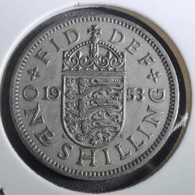 沼泽如烟--第950场 - 英国1953年1先令