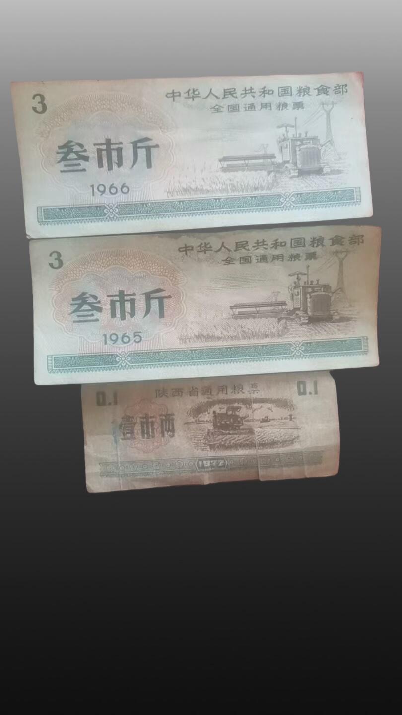 程曦曙光-安欣 粮票