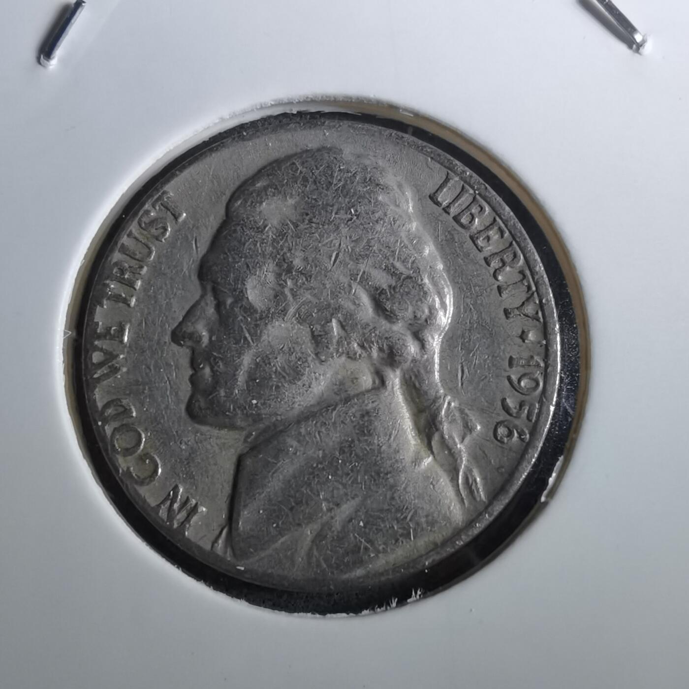 沼泽如烟--第950场 美国1956年五分