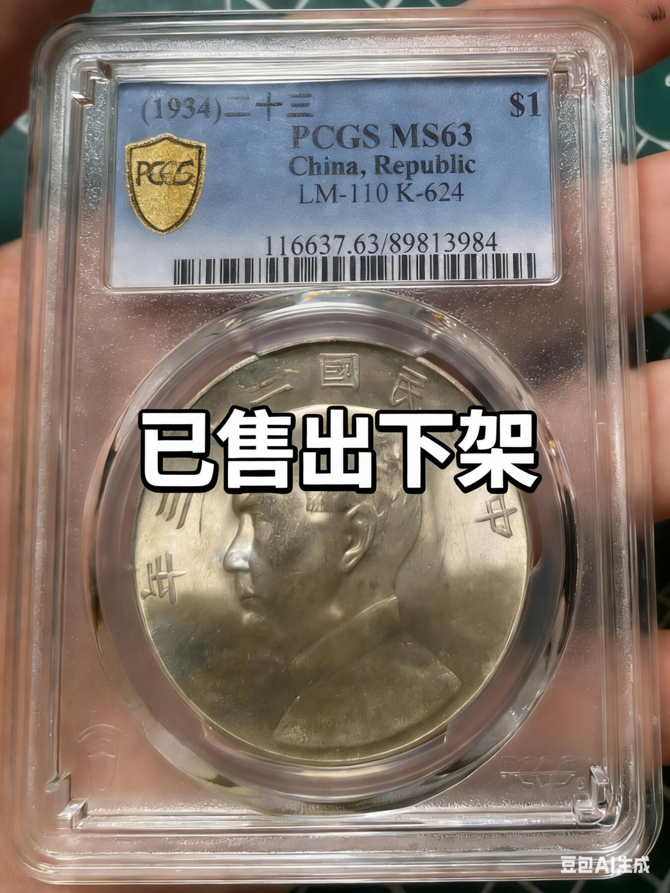 币然PCGS机制币专场第六场 已撤拍