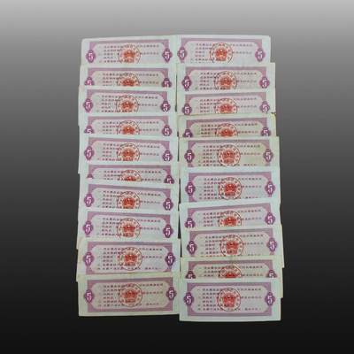 程曦曙光-安欣 - 全国通用粮票20张