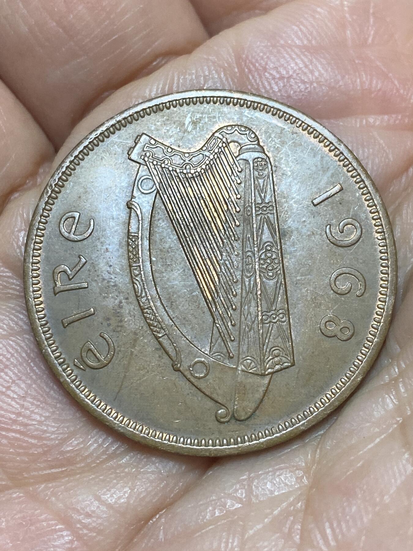 2026年第三场(总第一百七十二场）外国好品散币场(免佣金) 爱尔兰🇮🇪1968年1便士(共和国时期第一套，关门年)