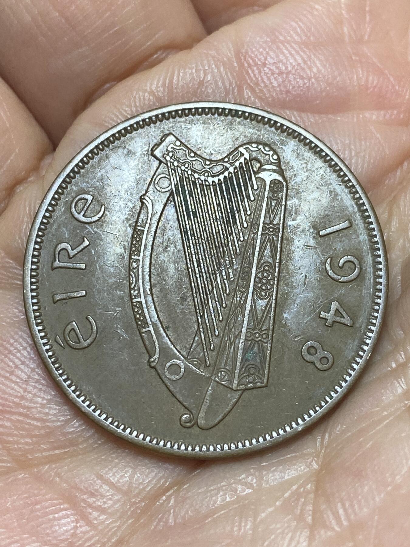 2026年第三场(总第一百七十二场）外国好品散币场(免佣金) 爱尔兰🇮🇪1948年1便士(共和国时期第一套)