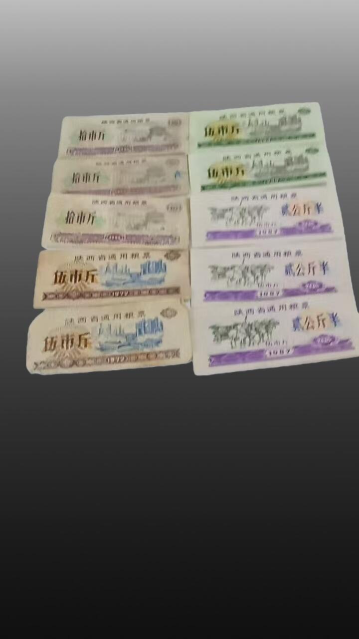 程曦曙光-安欣 粮票