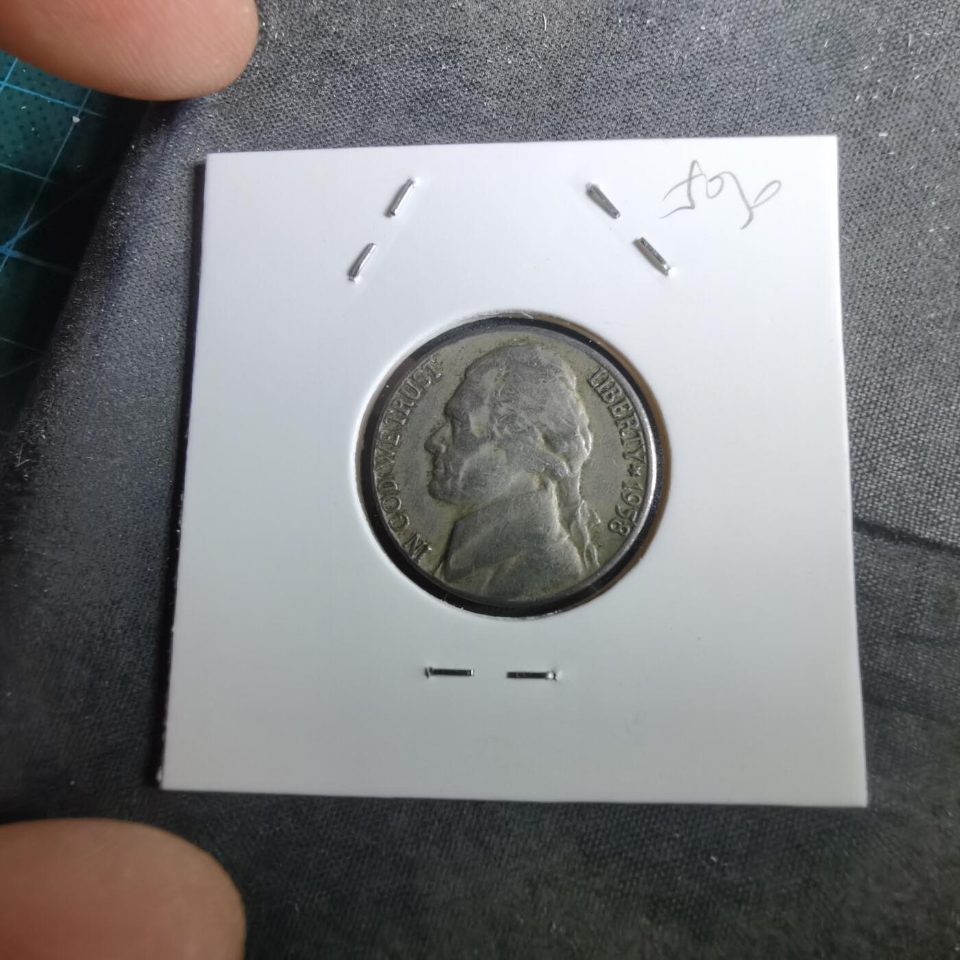 沼泽如烟--第950场 美国1958年五分