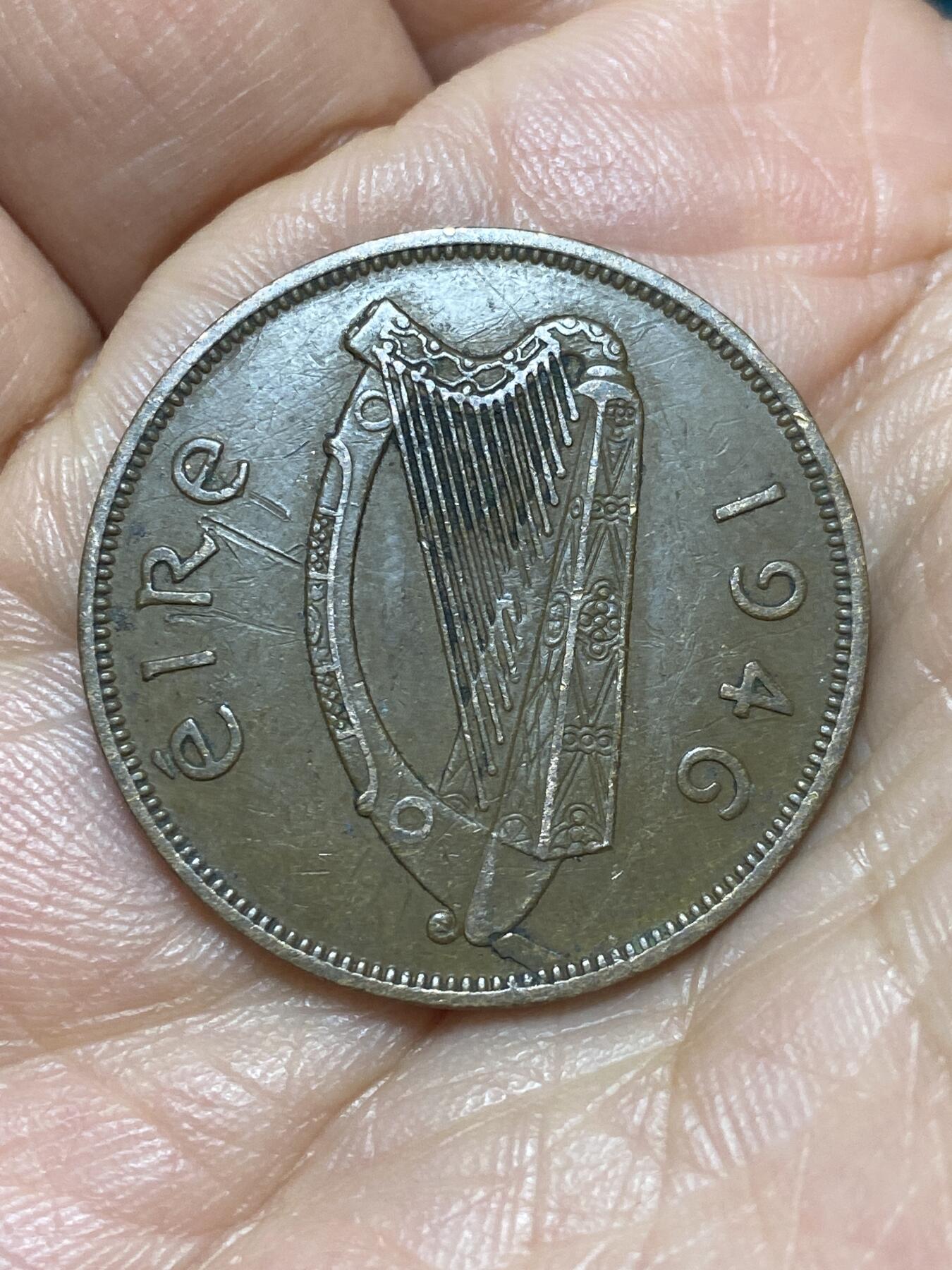 2026年第三场(总第一百七十二场）外国好品散币场(免佣金) 爱尔兰🇮🇪1946年1便士(共和国时期第一套)