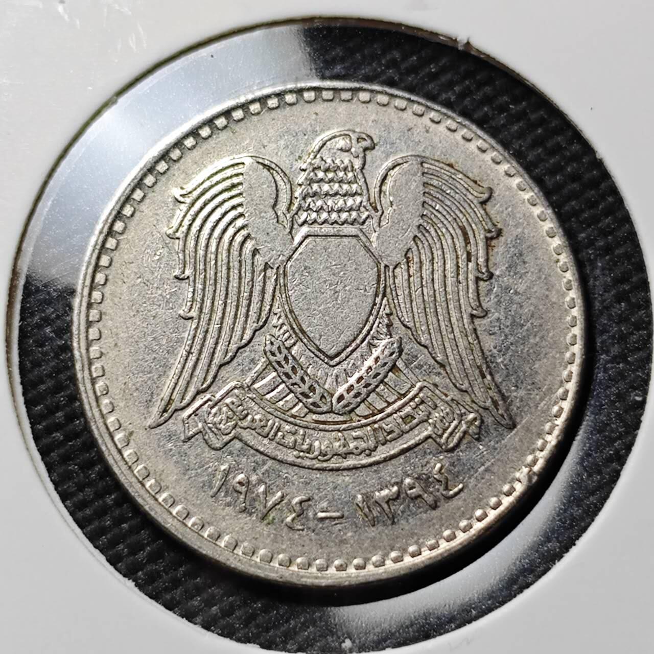 KK钱币收藏小铺  第383期  2月预留时间 周末发货  叙利亚50皮