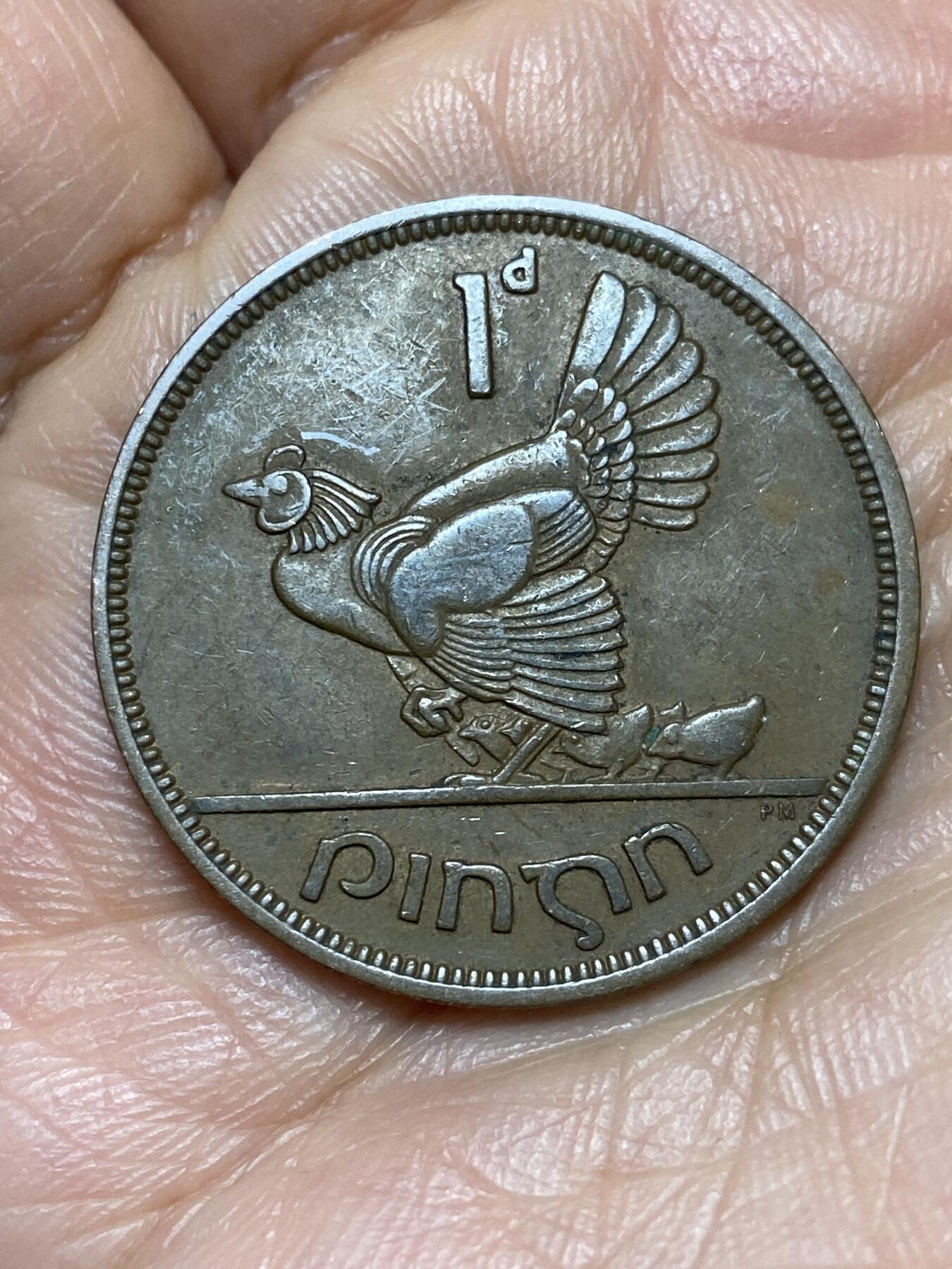 2026年第三场(总第一百七十二场）外国好品散币场(免佣金) 爱尔兰🇮🇪1946年1便士(共和国时期第一套)