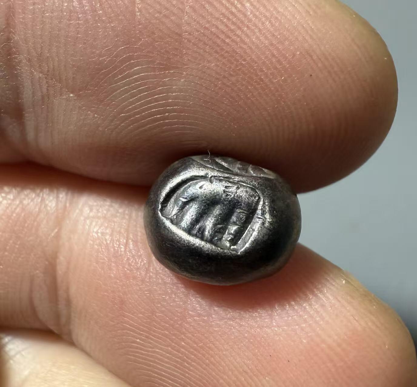 七河·世界币章小拍（总第32期） 稀少！泰国阿瑜陀耶王朝1/4铢银币