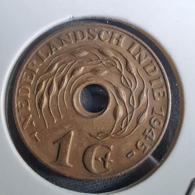 沼泽如烟--第950场 - 荷属东印度1945年一分