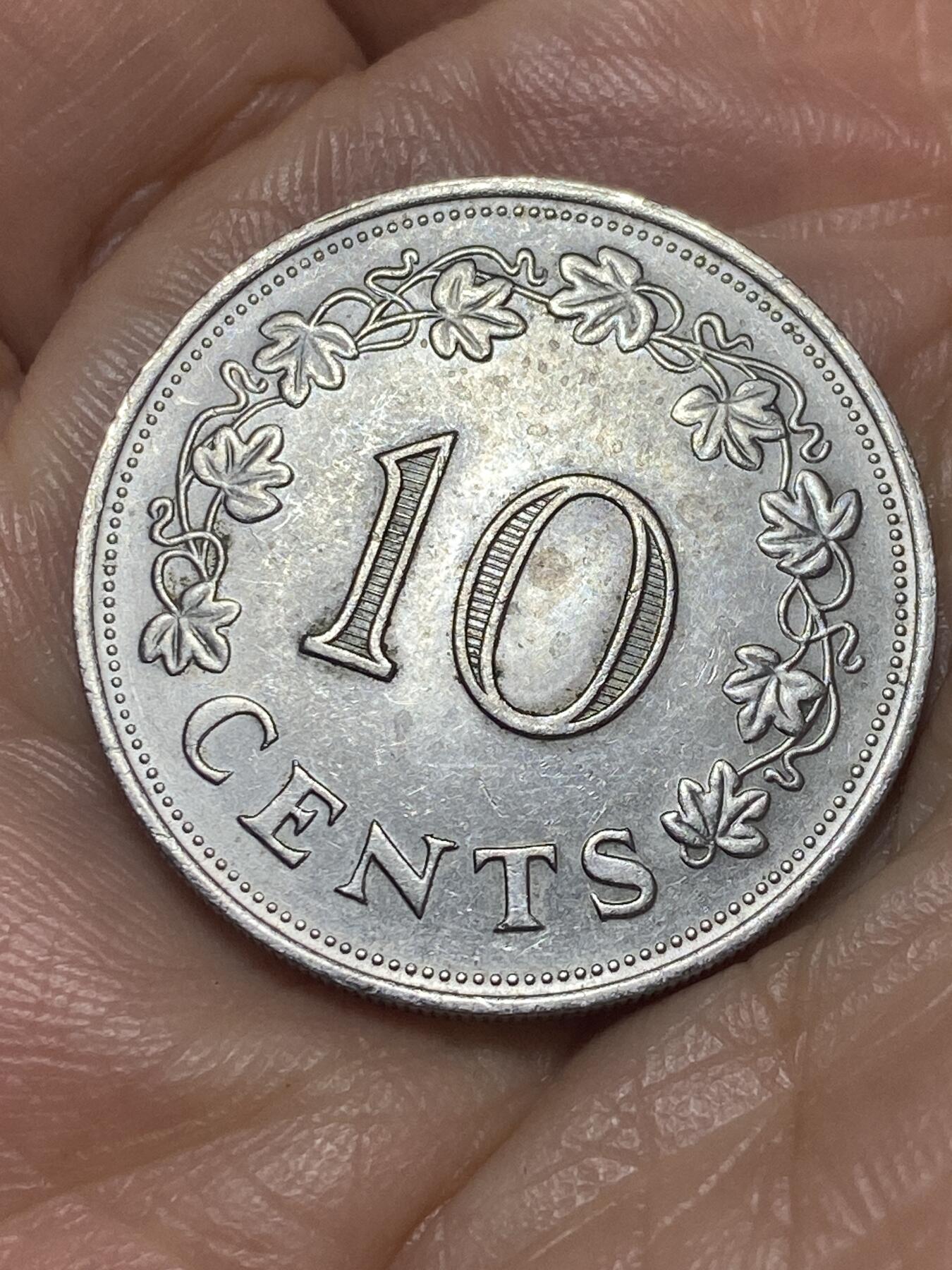 2026年第三场(总第一百七十二场）外国好品散币场(免佣金) 流通好品–马耳他🇲🇹1972年10分(第一版首发年)