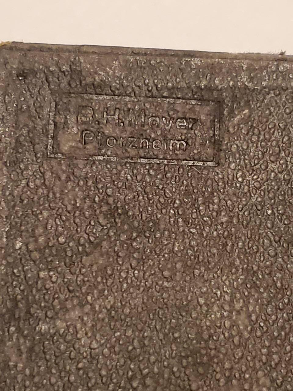 韵星假日拍卖第三十五期 -- Rimey Holidays Auction 34 Nazi德国银级战伤奖章带原盒 26厂带厂标 盒子带bh mayer标 好品 开合正常