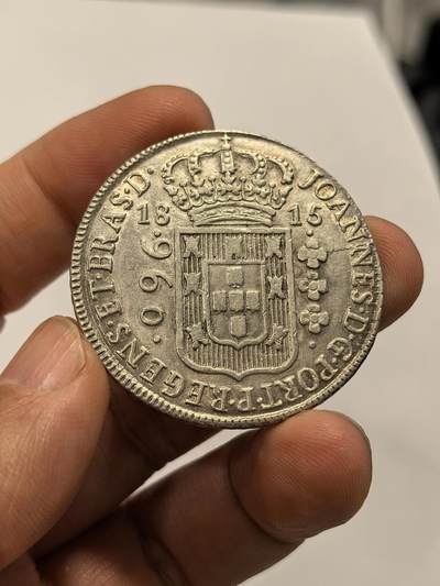 博洋堂“岁启嘉年”2026新年精品大拍专场暨第155期（全场包邮） - 葡属巴西1815年地球960瑞斯大银币 味道好品