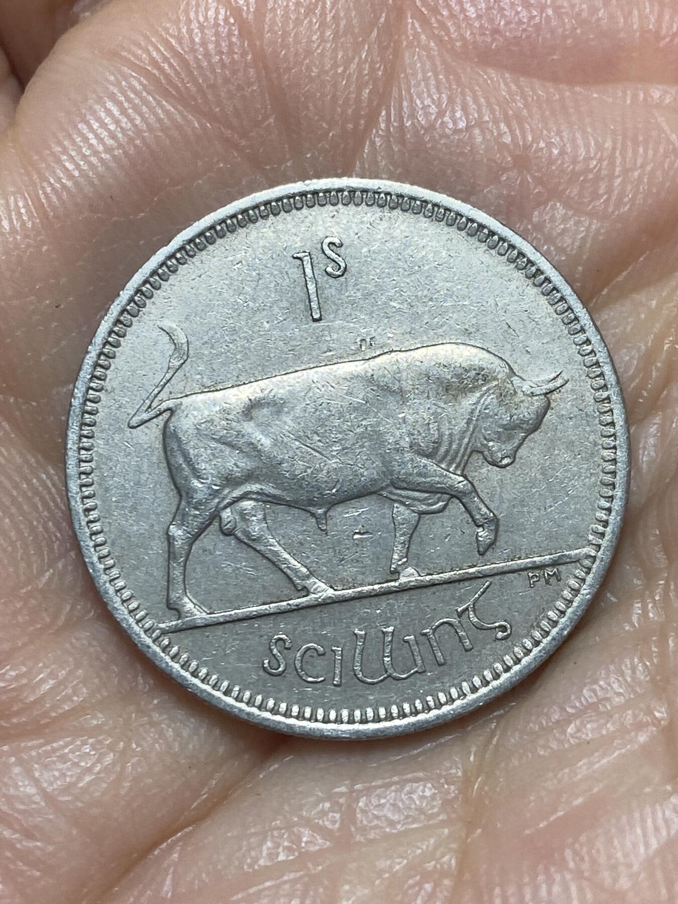 2026年第三场(总第一百七十二场）外国好品散币场(免佣金) 爱尔兰🇮🇪1966年1先令(共和国时期第一套第二版)