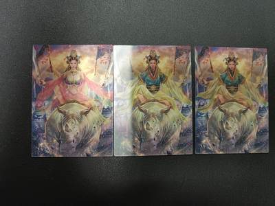 天玑星卡拍第157期《1.5周一截拍》持续收拍收评中 满赠卡需备注 - 苍海承风文创 满江红 光栅 三张