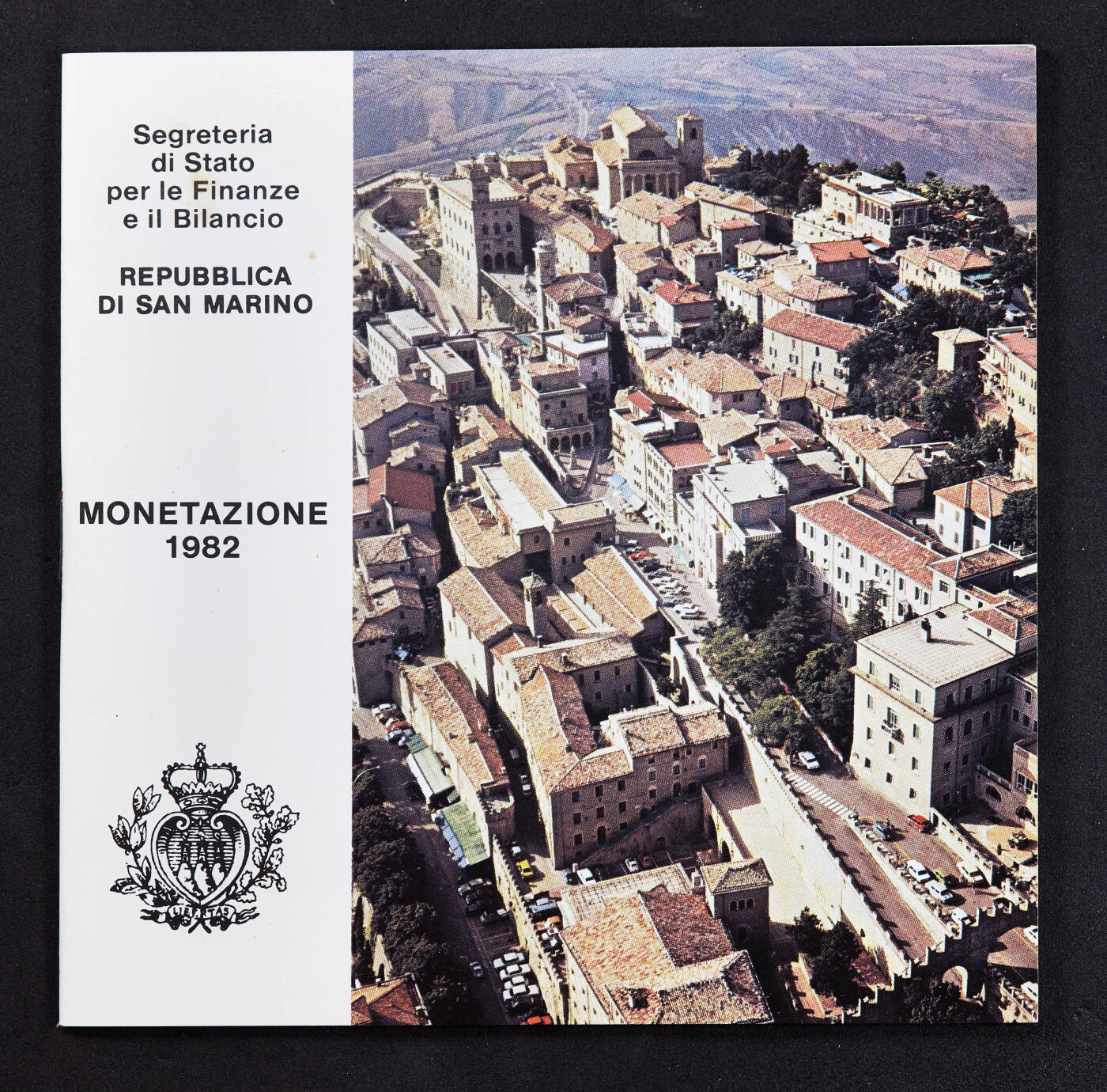 【俄甄集藏】2026年(046)01-07 星期三 晚 19:30 全场包邮 圣马力诺1982年10里拉-500里拉封装硬币9枚全套，全新品相