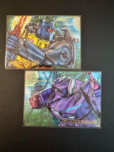 NO.20 好又多金牌大场，新年马到成功！新店点关注不迷路！每周一站式配齐，方便凑单！（周6晚8点截拍，卖家送拍0抽成！） - 变形金刚卡牌 钢索+震荡波 拼图对卡 粗闪