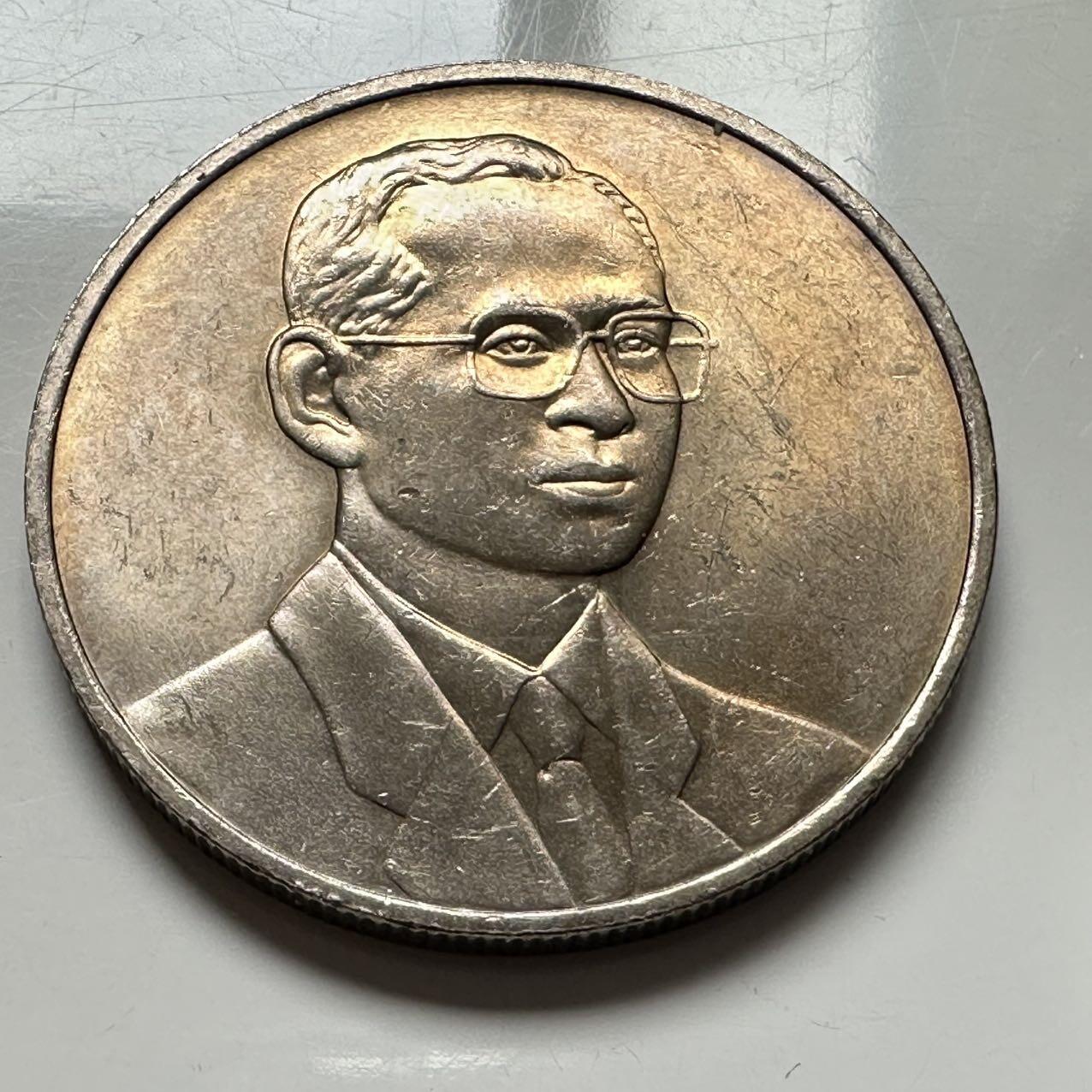 🌹外币初藏🌹🐯2026年第2场  泰国纪念币专场 2000年20泰铢纪念币 亚洲开发银行年会