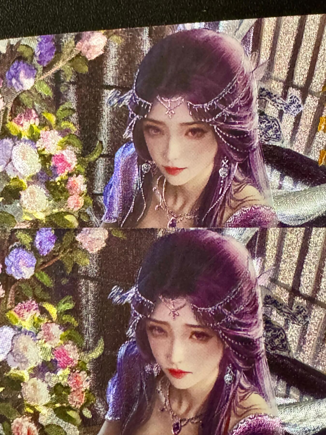 NO.20.5 好又多妹卡大赏，祝你新年旺桃花~只能从此链接进的专场！新店点关注不迷路~每周一站式配齐，方便凑单！（周5晚9点截拍，卖家送拍免费！） 星宿卡牌 媚玄鉴 李师师半粗2张