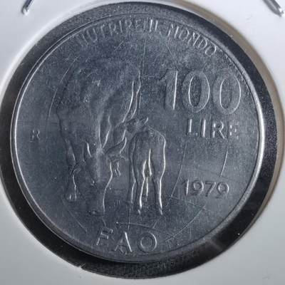 沼泽如烟--第950场 - 意大利1979年100里拉FAO