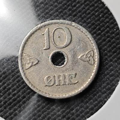 KK钱币收藏小铺  第383期  2月预留时间 周末发货 -  1947挪威10欧尔