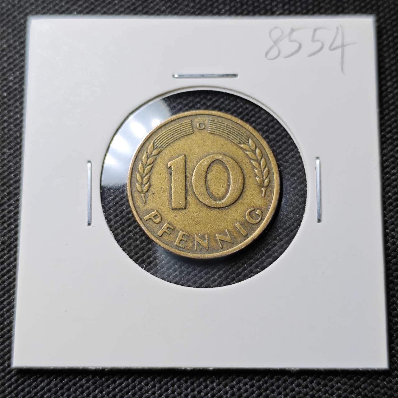 KK钱币收藏小铺  第385期  2月预留时间 周末发货  1949德国50芬尼 银行版